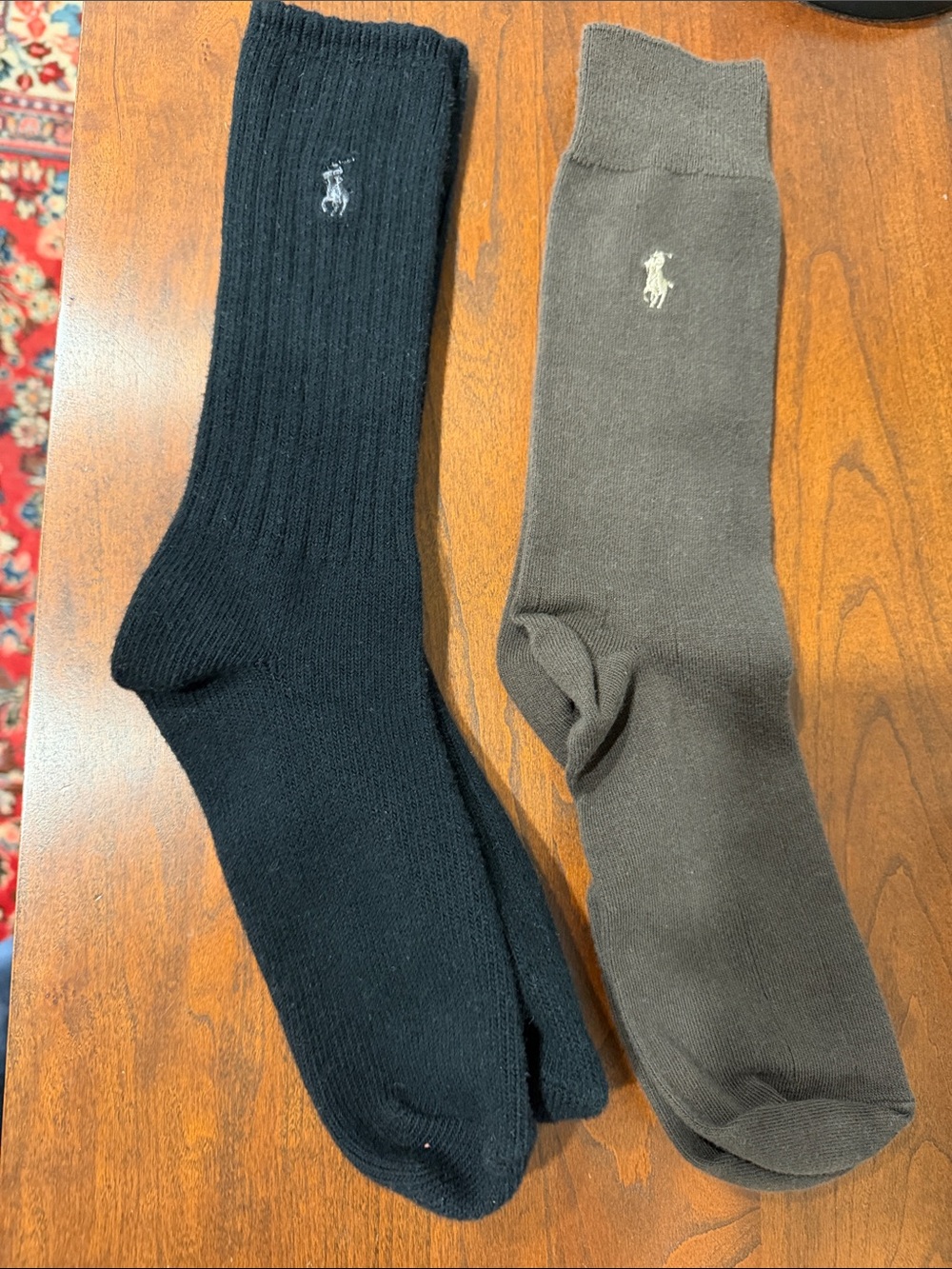 2 pair NWOT RL socks